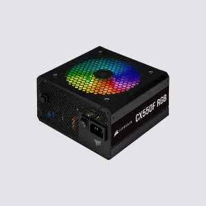 Alimentation Corsair CX550F RGB 80PLUS Bronze - Noir