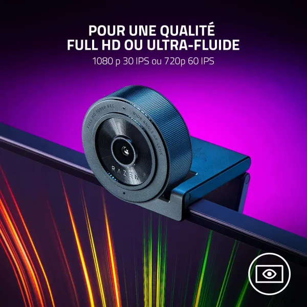 Webcam Razer Kiyo X offre une qualité d'image Ultra HD